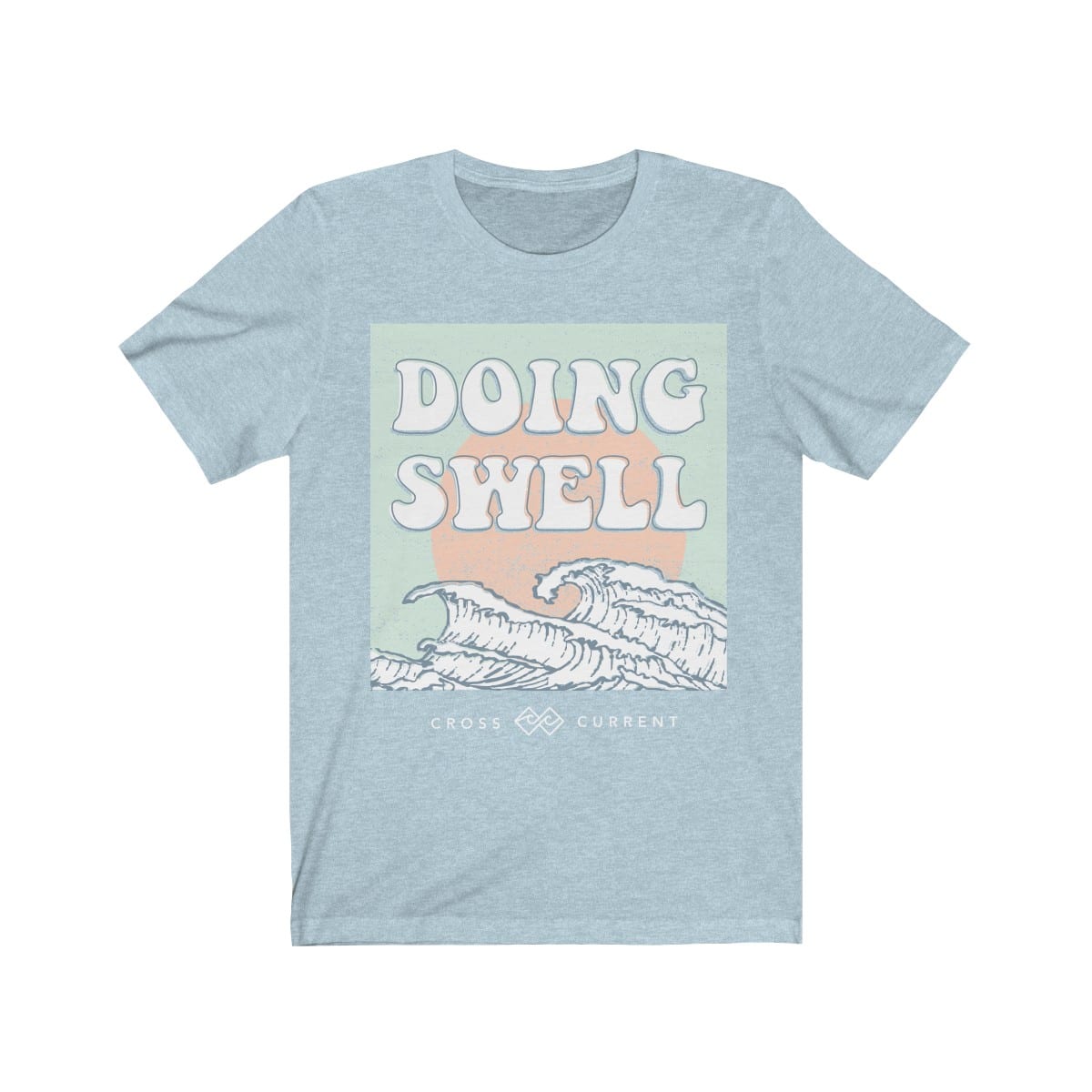 Doing Swell shirt light blue