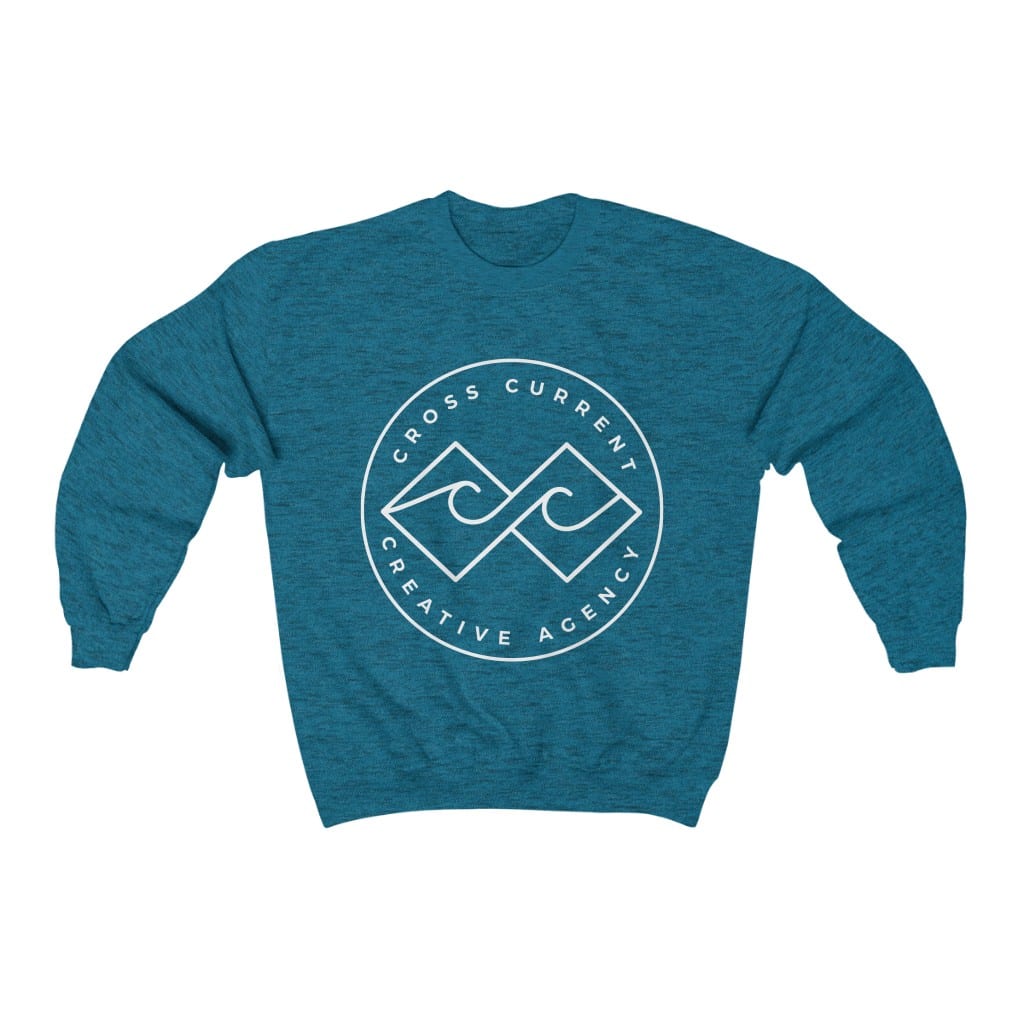 Cross Current Unisex Heavy Blend™ Crewneck Sweatshirt - Image 3