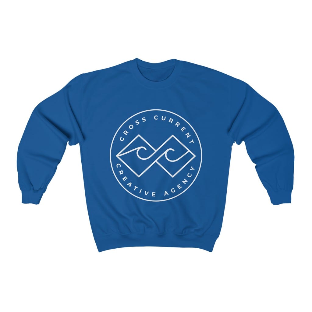 Cross Current Unisex Heavy Blend™ Crewneck Sweatshirt - Image 2