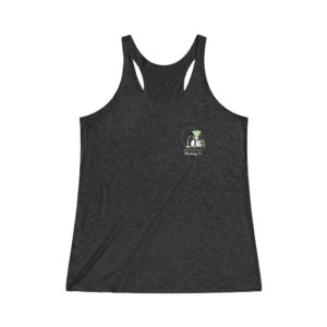 Obsessive Cleaning Women's Tri-Blend Racerback Tank